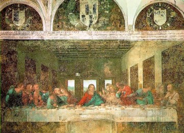 レオナルド・ダ・ヴィンチ Painting - 最後の晩餐 レオナルド・ダ・ヴィンチ